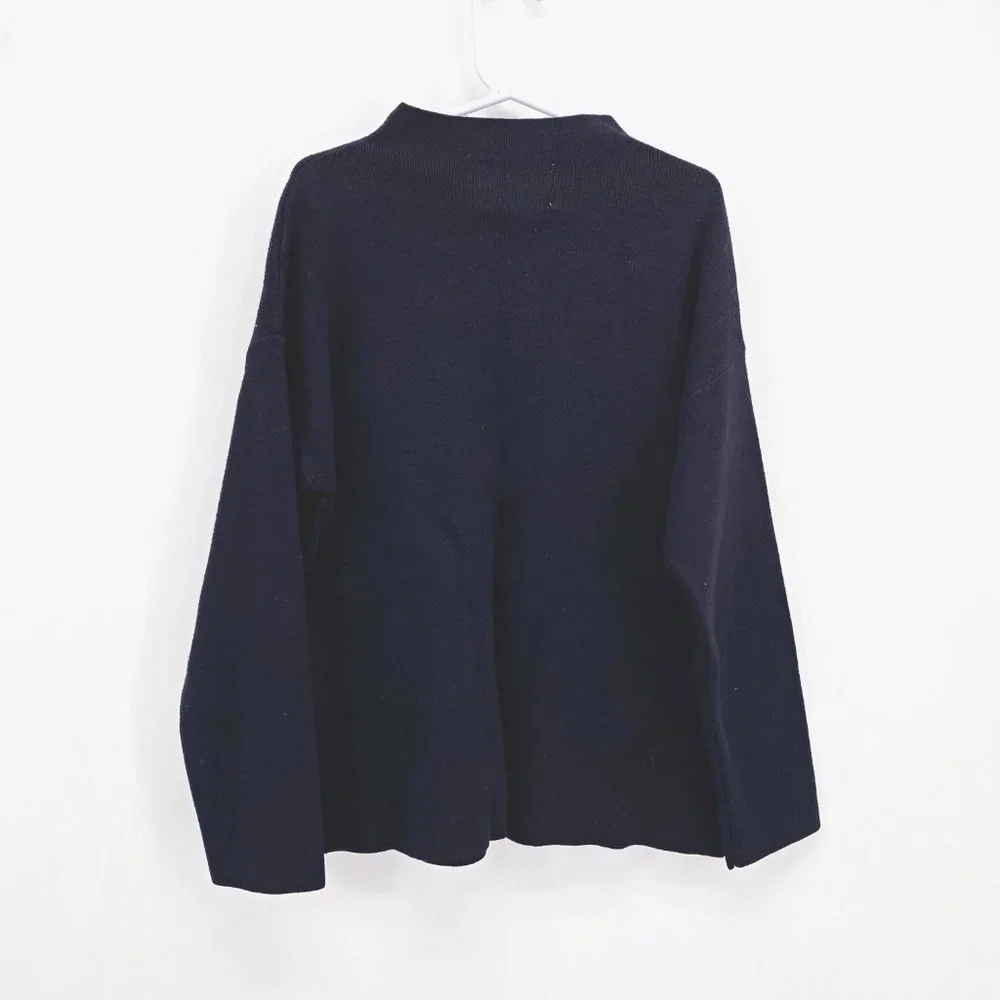 Girls' Zara Mockneck Pocket Tunic Sweater‎